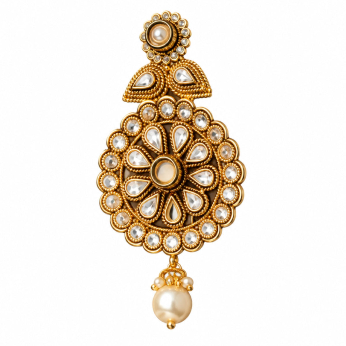 Pearl Drop Floral Jada Billa