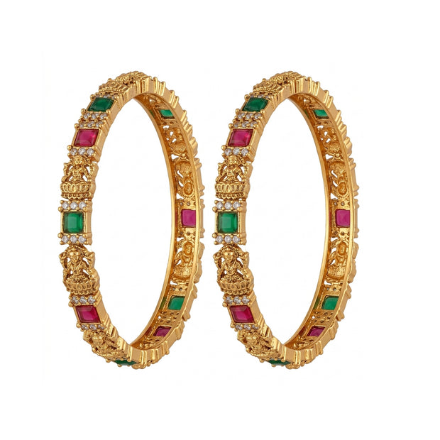Lakshmi Ratnarang Bangles Set