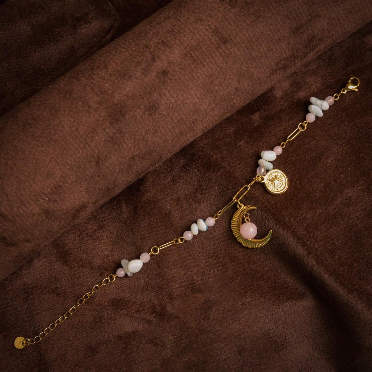 Celestial Moon Charm Bracelet
