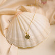 Elegant Gold-Tone Heart Pendant Necklace for Women