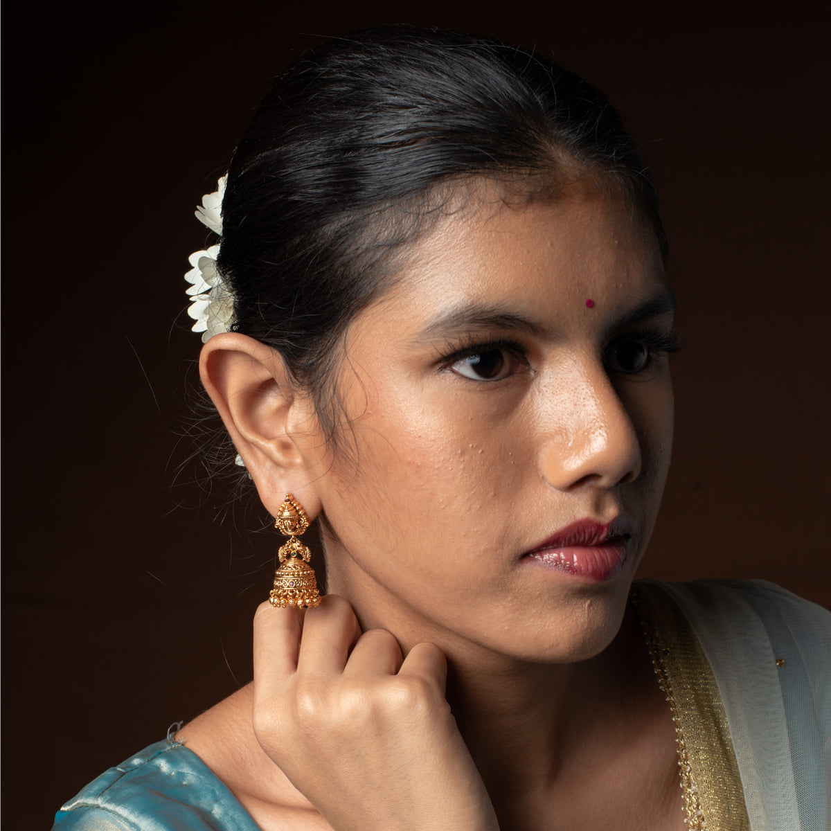 Temple Treasure Bell Earrings
