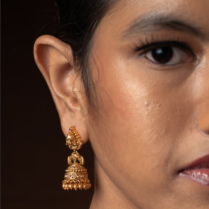Temple Treasure Bell Earrings