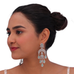 Luxury Emerald Chandelier Earrings