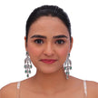 Luxury Emerald Chandelier Earrings