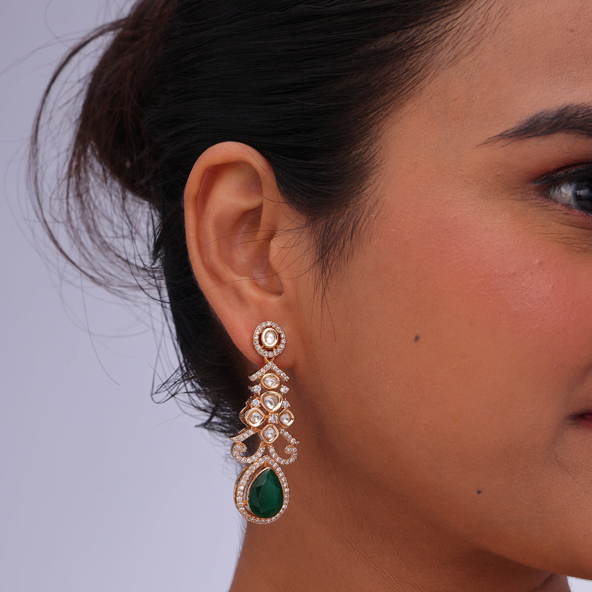 Mystic Halo Drop Earrings