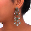 Ornate Bird Bloom Earrings