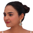 Verdant Kite Statement Earrings