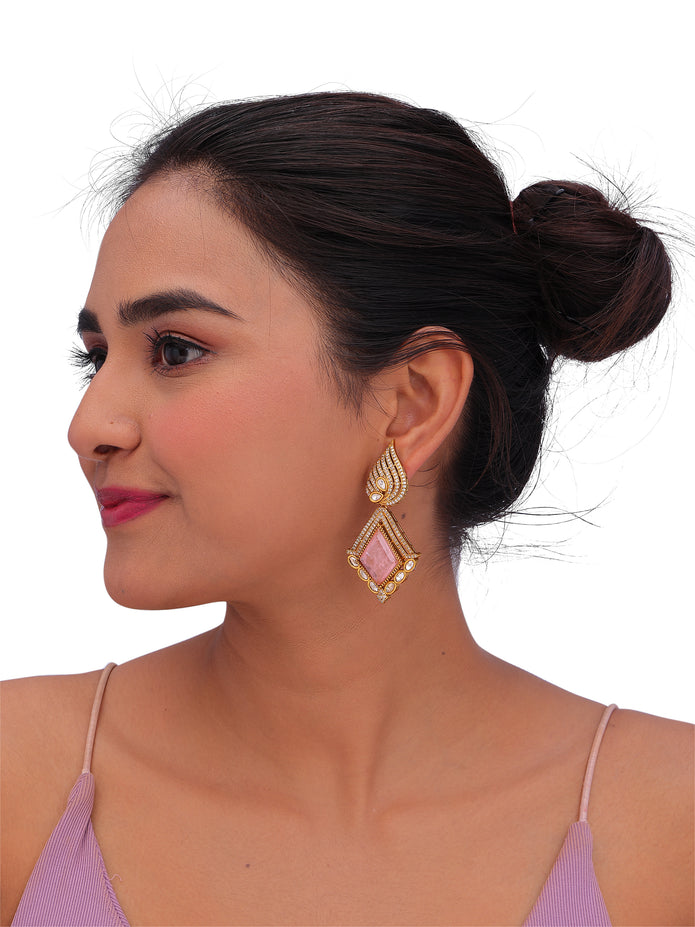 Verdant Kite Statement Earrings