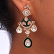 Noor Kundan Cascade Earrings