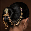 Kundan Chain Cascade Jada Billa