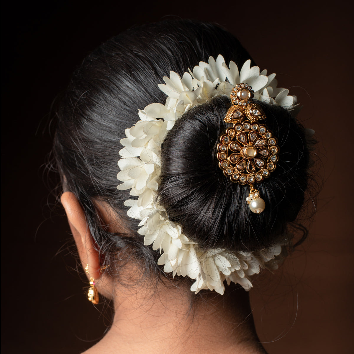 Pearl Drop Floral Jada Billa