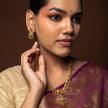 Mayura Lakshmi Drop Necklace Set