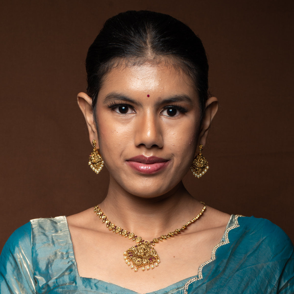 Lakshmi Prabhavali Necklace Set