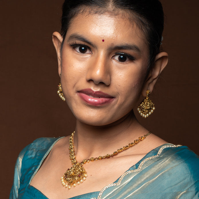 Lakshmi Prabhavali Necklace Set